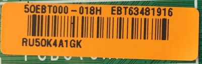 KIT DE TARJETAS PARA TV LG / MAIN EBT63481916 / EAX66226904 / FUENTE EAY63689101 / EAX66203101 /  LGP4760RI-15CH2 / T-CON 6871L-3630C / 6870C-0481A / 3630C / PANEL LC490DUE (MG)(A6) / MODELO 49LF5500-UA.BUSYLJR - Imagen 5